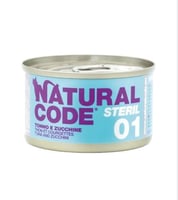 ناتشرال كود ستيرلي 01 معلبات طعام رطب للقطط المعقم...