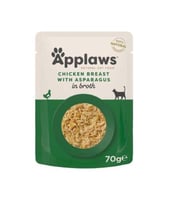 ‎ابلاوز طعام رطب دجاج وحبوب الهليون بالمرق للقطط 7...