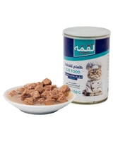 لقمة - طعام رطب للقطط البالغة بسمك السلمون والربيا...