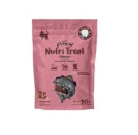 ‎برامي أظرف مكافآت للقطط بالسلمون - 50 غ