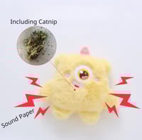 لعبة قطط Cute Monsters تحتوي على Catnip