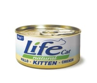 ‎لايف كات طعام رطب للقطط الصغيرة بالدجاج 85 جم