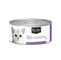 كت كات طعام قطط رطب معلبات بالتونا وسمك المحيط 80ج...