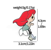 بروش أميرات ديزني مع حيواناتهم الأليفة