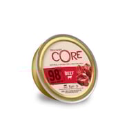 ويلنيس كور طعام رطب 98% بروتين فردي لحم بقري للقطط...