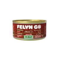 فلاين قو طعام رطب للقطط بالماكريل مع الياقطين في ا...