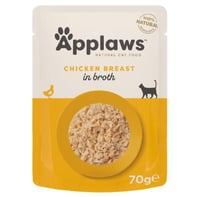 ابلاوز أظرف طعام رطب للقطط بصدور الدجاج بالمرق 70...