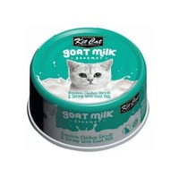 كت كات طعام قطط رطب بشرائح الدجاج مع الجمبري وحليب...