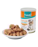 لقمة - طعام رطب للقطط البالغة بالدجاج والديك الروم...