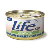 ‎لايف كات طعام رطب للقطط بالتونة و الاسكا بولوك 85...