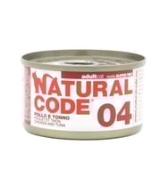 ناتشرال كود 04 معلبات طعام رطب للقطط بالدجاج والتو...