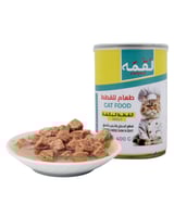 لقمة - طعام رطب للقطط البالغة بالدجاج والجبن بالمر...