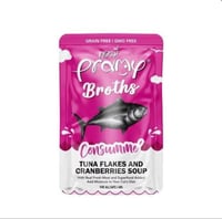 ‎برامي أظرف شوربة الكريمة للقطط بالتونة والتوت الب...