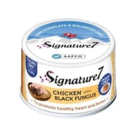 ‏‎سيقنتشر 7 طعام رطب للقطط بالدجاج مع الفطر الأسود...