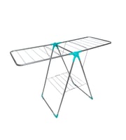 لينكس رف تجفيف ملابس قابل للطي، اسود 60×100 سم | L...