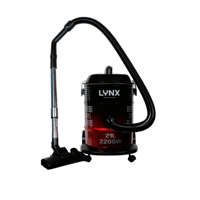 مكنسة كهربائية LYNX البرميلية 2200 وات - سعة 21 لت...