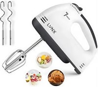 خلاط يدوي وخفاق بيض لينكس - 150 واط