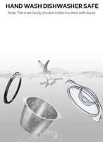 ماكينة فرم اللحم الكهربائية لينكس 6.5 لتر