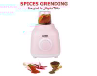 خلاط لينكس الكهربائي 2 في 1 مع مطحنة – قوة 400 واط...