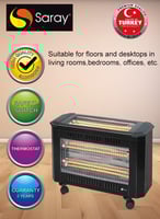 سخان كهربائي تركي من سراي بقدرة 2150 واط | WHT 404...