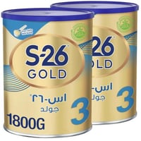إس-26 بروجرس جولد حليب أطفال رقم (3) 1800 جم عبوة...