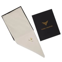 شال كشميري ماركة روميو فلنتينو لون كريمي سادة