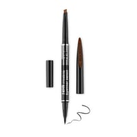 قلم آيلاينر وحواجب 2×1 من ريل بيوتي – ثابت 24 ساعة