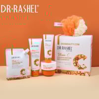 مجموعة فيتامين سي لتقشير و تغذية الجسم 5 قطع من ال...