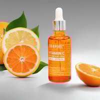 سيروم الوجه بخلاصة فيتامين سي مرطب عميق ومضاد للتج...