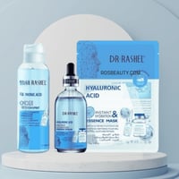 مجموعة ترطيب البشرة العميق بحمض الهيالورونيك 3 قطع...