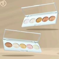 لوحة هايلايتر سيجنتشر 5 ألوان من مودا