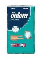 اونلم كلوت حفايض للبالغين M تركي 30 حبة