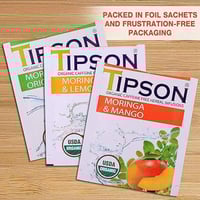تيبسون شاي عضوي متنوع 25 مغلف - شاي اشوجندا مانجو...