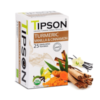 تيبسون شاي عضوي متنوع 25 مغلف - شاي اشوجندا مانجو...