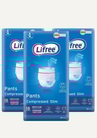 حفائض لايفري كبار السن 18ق M كرتون (3 اكياس)