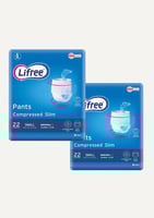 حفاضات لايفري سليم كلوت للكبار، مقاس صغير، ، 22 قط...