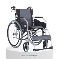 كرسي متحرك من الالومنيوممع عجلة سريعة التحرير