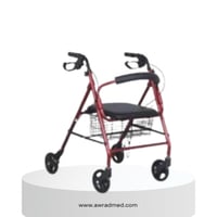 مشاية متحركة من الالومنيوم مع فرامل