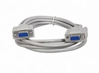 9 دبوس كابل المنفذ التسلسلي أنثى / أنثى RS232 (2 M...