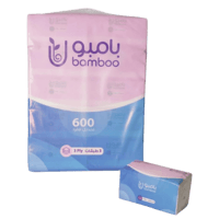 مناديل بامبو 600 منديل 10 عبوات bamboo