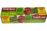 سانيتا نايلون رول تغليف لاصق للطعام 30 سم