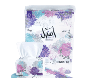 شد 10 حبة مناديل اسيل 600 منديل ناعم