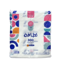 حزمة 10 حبة مناديل لطافة 300 منديل