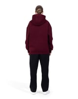 Crimson Oversize Hoodie