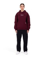 Crimson Oversize Hoodie