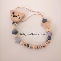 تعليقة لهايه سيليكون وخشب زان