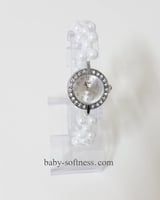 ساعة لولو فضي