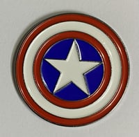ستيكر معدني كابتن اميركا