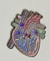 ستيكر معدني قلب