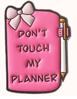 ستيكر معدني don’t touch my planer